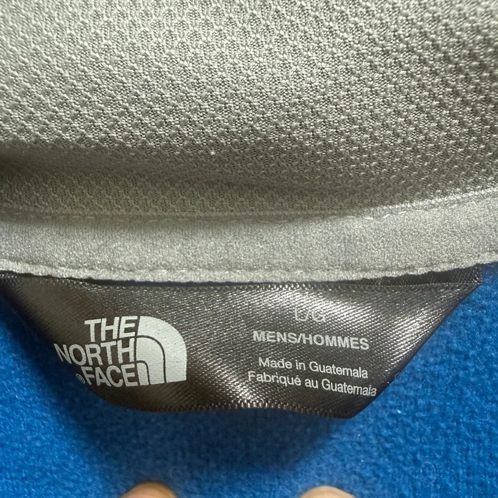 The North Face Bright Blue Pullover Hoodie with Logo